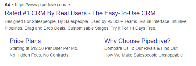 google ads examples