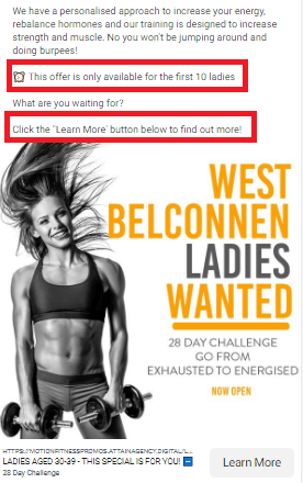 6 Gym Facebook Ads (Real Examples)