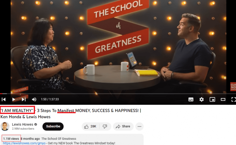 The School Of Greatness Podcast: Psychology Behind The Titles