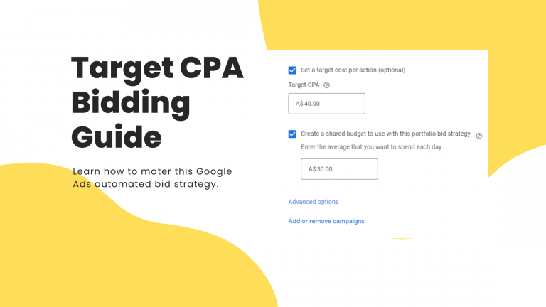 Guide To Target CPA Bidding Google Ads